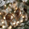 Iridescent Swirl Glass Ornament (Set of 12) - 2 of 4