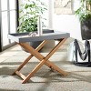 Terance Side Table - Indoor/Outdoor - PAT1505 - Grey - Safavieh - 2 of 4