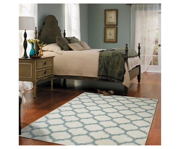 8'X10' Shapes Area Rug Aqua - Mohawk