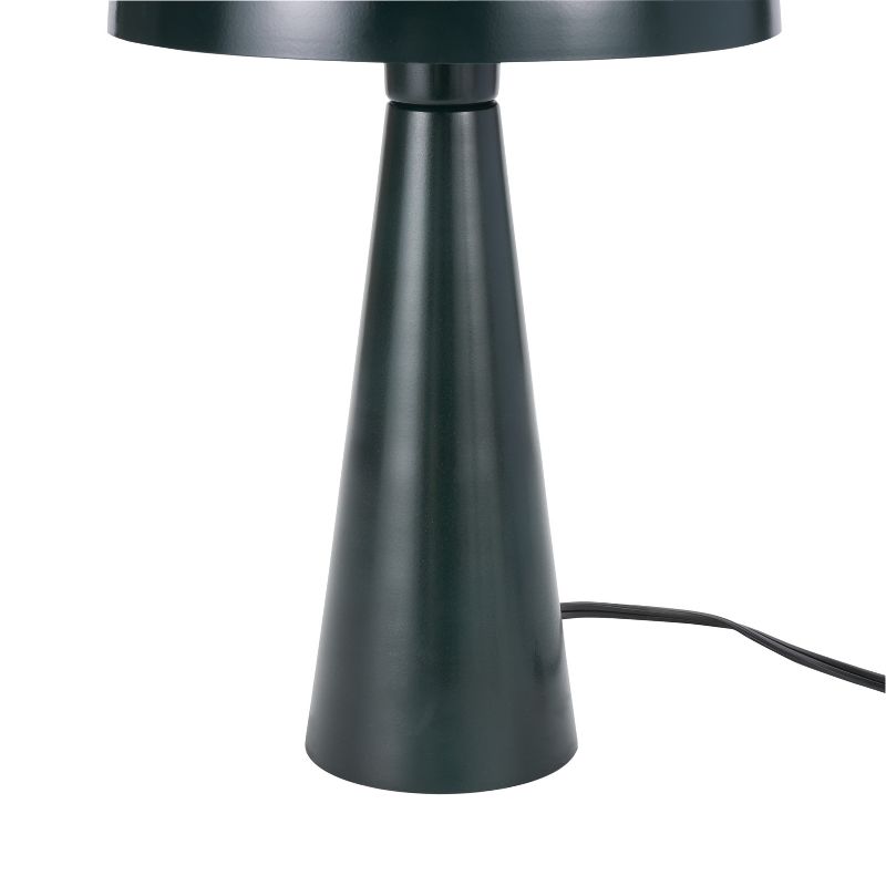 16" Mid-Century Modern Metal Mushroom Accent Table Lamp - Nourison, 5 of 8