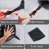 PartyWoo 50 Inch Black 4D Foil Balloons 1PCS - 3 of 4