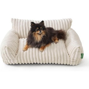 Cute Couch Bed for Pets, Supportive Cat Sofa for Indoor Cats, Medium Dog Sofa Bed for Medium Dogs, Grey, 30 inches - 1 of 4