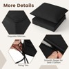 Tangkula 2PCS Deep Seat Chair Cushion Pads Set Indoor/Outdoor w/ Rope Belts - 4 of 4