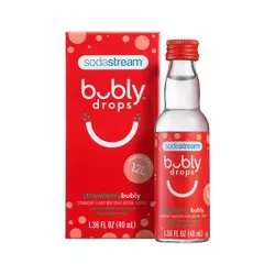 SodaStream bubly Strawberry Drops - 1.36 fl oz