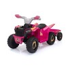 Whisen Kids ATV, Toddler Ride on Car with Trailer for Boys and Girls, Gift for Kids Aged 3-6 - 2 of 4