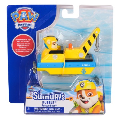 PAW Patrol Rescue Boats Rubble Splash Toys