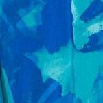 dark sapphire abstract floral