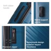 NAYSAYE Luggage Hardside 3 Piece Spinner Set with TSA Lock and Scratch Resistant Surface for Travel, Blue, 21.65"*13.19"*31.1" - 4 of 4