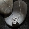 Ross-Simons Italian Sterling Silver Love Knot Pendant Necklace - 4 of 4