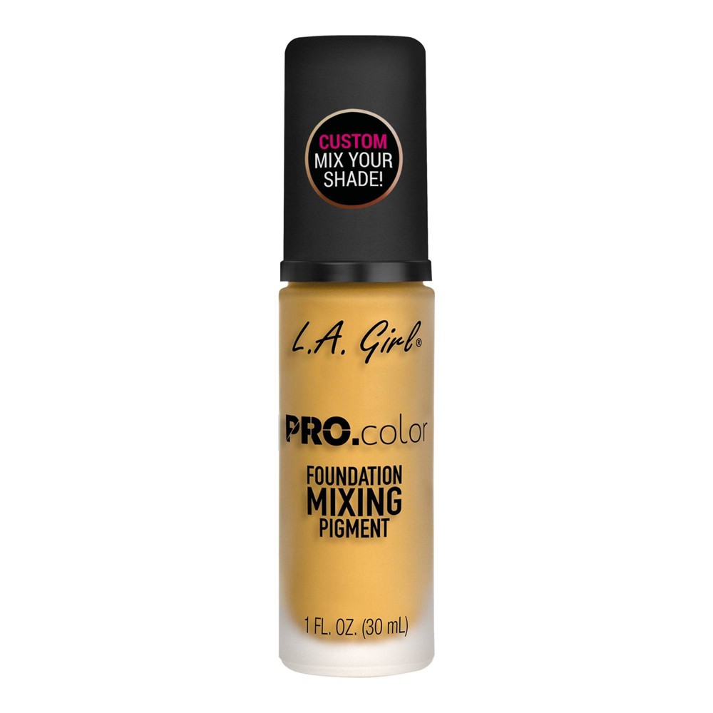 L.A. Girl Pro Color Foundation Mixing Pigment - GLM712 Yellow - 1 fl oz