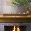 Mikasa Natural Wood and Glass Farmhouse Candle Linear, 23.03x4.92x3.35 Inch - 3 of 4