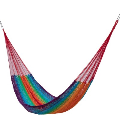 Acapulco Single Patio Hammock Rainbow - Sol Living