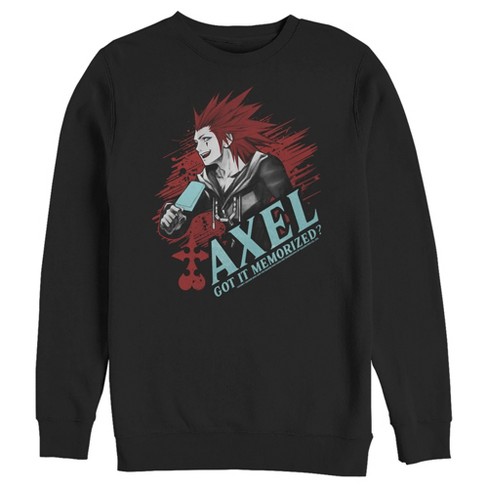 Men's Kingdom Hearts Chain of Memories Axel, Got It Memorized Sweatshirt - image 1 of 4