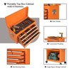 Huxxion 8-Drawer Rolling Tool Box, Lockable Rolling Tool Chest with Wheels - 4 of 4