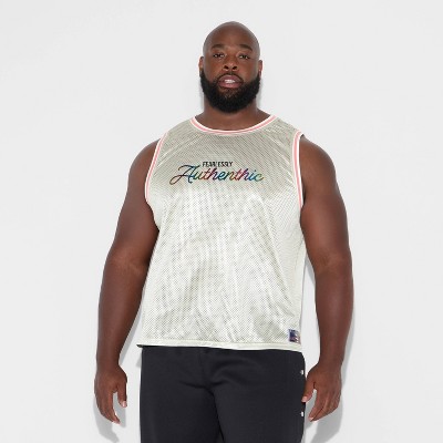 Pride Adult PHLUID Project Authentic Capsule Sport Tank Top - Light Gray