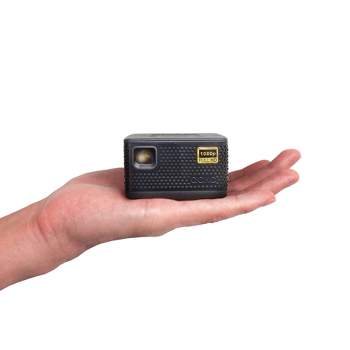 AAXA P7+ Native 1080p Mini Portable Projector, 150 Minutes Battery - Gray (KP-750-03)