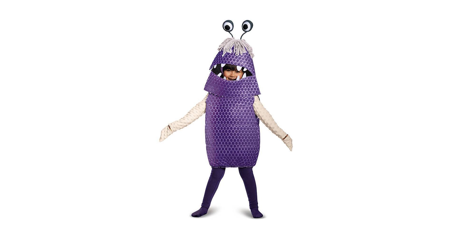 Disney Monsters, Inc. Boo Gibbs Deluxe Toddler Halloween Costume 3-4T: Includes Vest, Top, Headpiece