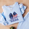 Simply Sage Market American Mama Coquette Lightweight Garment Dyed Sweatshirt - 3 of 4