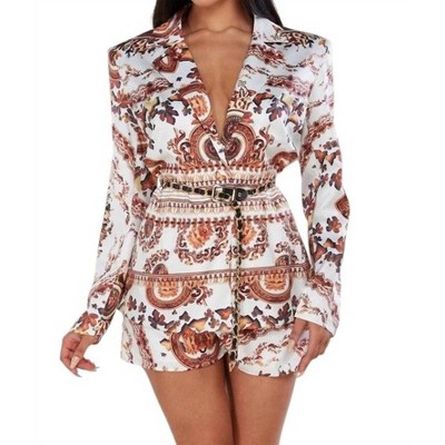 Women's Baroque Short Set - L'ATISTE