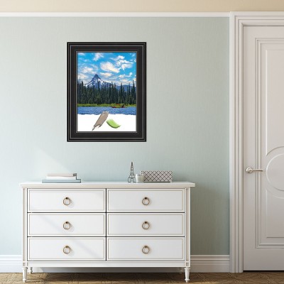 Ridge Black Classic Polystyrene Wall Picture Frame 18x24