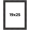 PosterPalooza | Traditional Black Picture Frame - UV Acrylic, Foam Board Backing, Hanging Hardware - 2 of 4