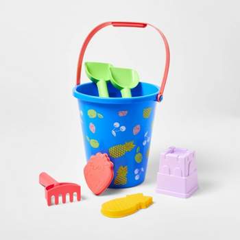 Small Buckets- Set of 6, Kids Storage