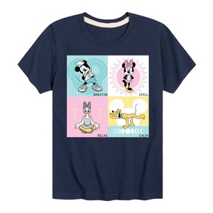 Boys' - Disney - Breathe Chill Relax Calm Short Sleeve Graphic T-Shirt - 1 of 4