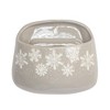 Melrose Stoneware Snowflake Wall Pocket (Set of 2) - 2 of 2
