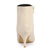 Perphy Women's Elegant Pointed Toe Side Zip Stiletto Heels Ankle Booties - 3 of 4