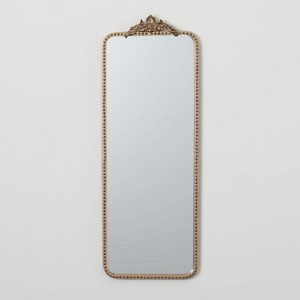 Sullivans Gold Rimmed Vintage Mirror 33.5"H Gold - 1 of 4
