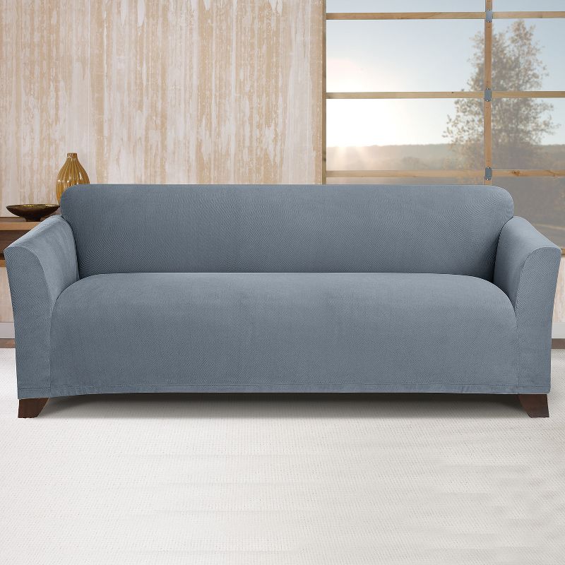 Stretch Knit Sofa Slipcover - Sure Fit, 3 of 5