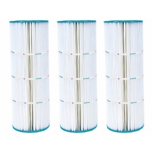 Hurricane Filters Spa Filter Cartridge for Unicel C-7656, PA50, Filbur FC-1240, Hayward Star-Clear C500, and Hayward Easy Clear C550, 3 Pack - 1 of 4
