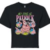 Women's - Spongebob Squarepants - No This Is Patrick Cropped Graphic T-Shirt - 2 of 4
