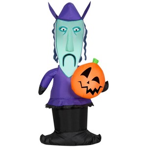 Gemmy Halloween Inflatable Shock with Jack O' Lantern, 4 ft Tall, Multi - 1 of 4