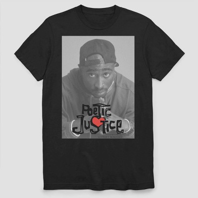 red and black tupac shirt