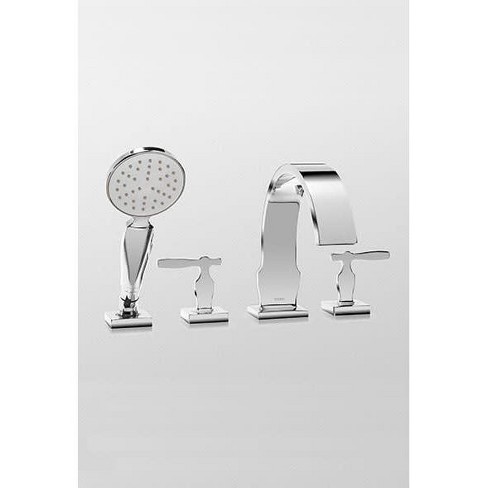 Toto Tb626s1 Aimes Double Handle Deck Mounted Roman Tub Filler
