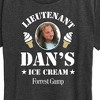 Women's - Forrest Gump - Lieutenant Dan's Ice Cream Short Sleeve Graphic T-Shirt - 2 of 4