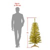 Pre-Lit Artificial Christmas Tree 4FT Small Tabletop Xmas Tree with Lights for Indoor Christmas Decoration Home Apartment Office Holiday Display Decor - 2 of 4