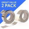 Impresa 2-Pack Aluminum Tape/Foil Tape - Professional/Contractor-Grade - 1.9 inch x 150 feet (3.4 mil) - 4 of 4
