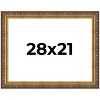 PosterPalooza | Museum Gold Picture Frame - UV Acrylic, Backing Board, Hanging Hardware Included - 2 of 4