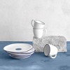 DUKA Asymmetrical 68-OZ Serving Bowl with Blue Accents - 4 of 4