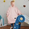 Catalonia Blanket Hoodie Sweatshirt for Kid, Fleece Snuggy Soft Wearable Blanket Pullover 4-12 Years Boy Girl Cozy Warm Gift - 2 of 4