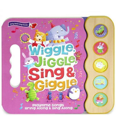 Wiggle Jiggle Sing And Giggle - By Rose Nestling (board Book