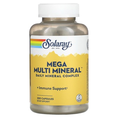 Solaray Mega Multi Mineral™, 200 Capsules