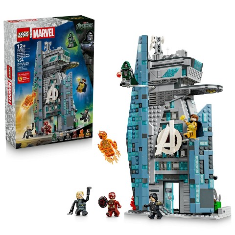 Детские конструкторы LEGO Marvel Avengers: Doomsday New Avengers Tower 76352
