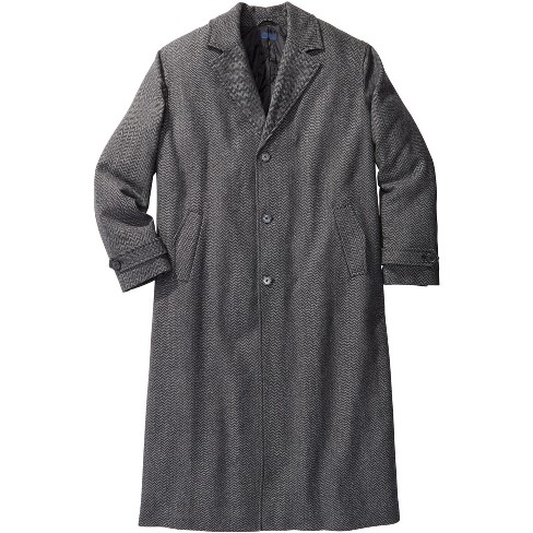 Big & tall men's overcoats best sale