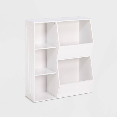 Kids Cube Storage Shelves with Bins and Large Storage for Kids Bedroom,  White, 1 Unit - Fry's Food Stores