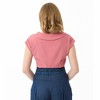 Unique Vintage Women's Twill Sleeveless Blouse - 3 of 4