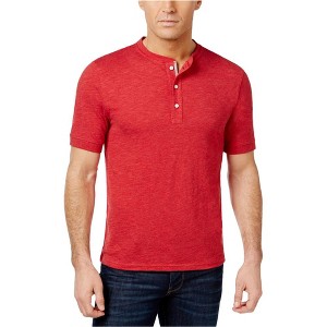 Club Room Mens Solid SS Henley Shirt - 1 of 1
