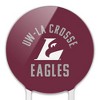 University of Wisconsin - La Crosse University Eagles Acrylic Cake Topper Party Decoration for Wedding Anniversary Birthday Graduation - 3 of 4